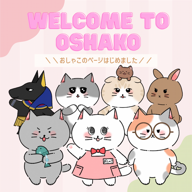 おしゃこのページはじめました