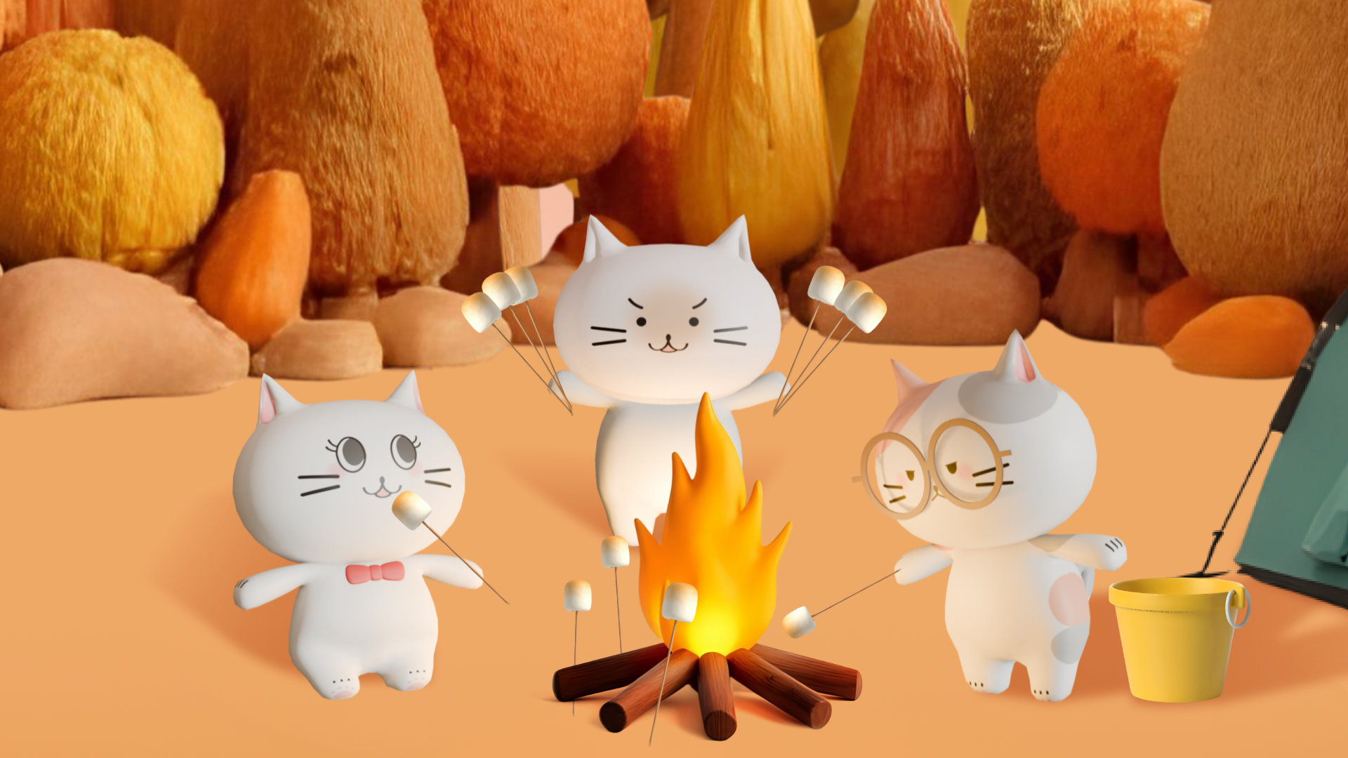 おしゃこ壁紙秋