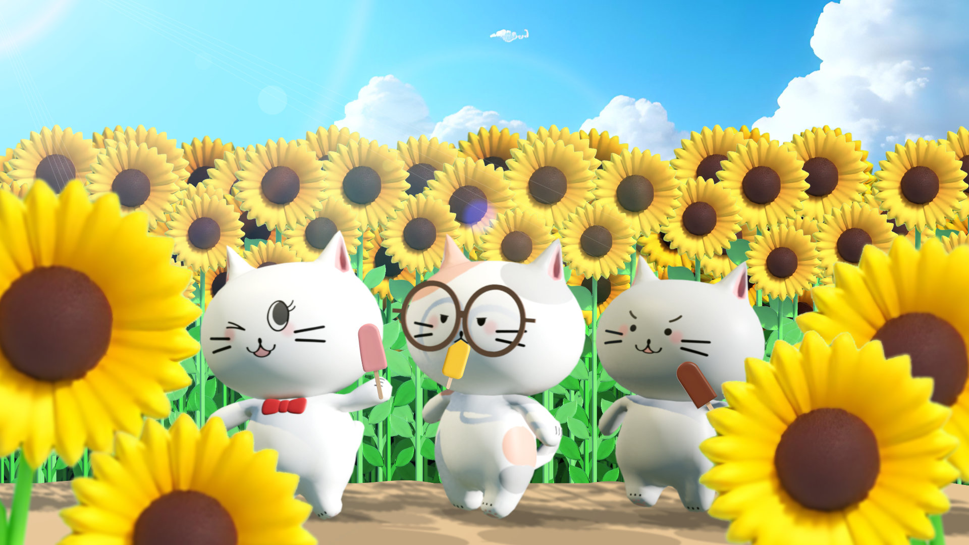 おしゃこ壁紙春