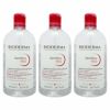 【3本セット】ビオデルマ サンシビオ(クリアリン) H2O(エイチツーオー)D 500ml×3個【クレンジング】