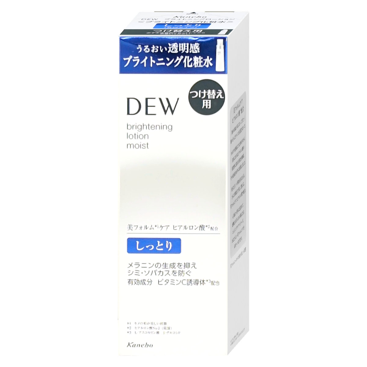 コスメ通販　カネボウ DEW ブライトニングローション しっとり(レフィル) 150ml