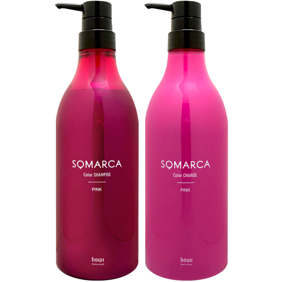 コスメ通販　ホーユー ソマルカ ピンクセット カラーシャンプー770ml+カラーチャージ750g