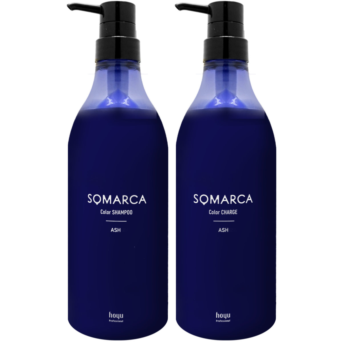 コスメ通販　ホーユー ソマルカ アッシュセット カラーシャンプー770ml+カラーチャージ750g