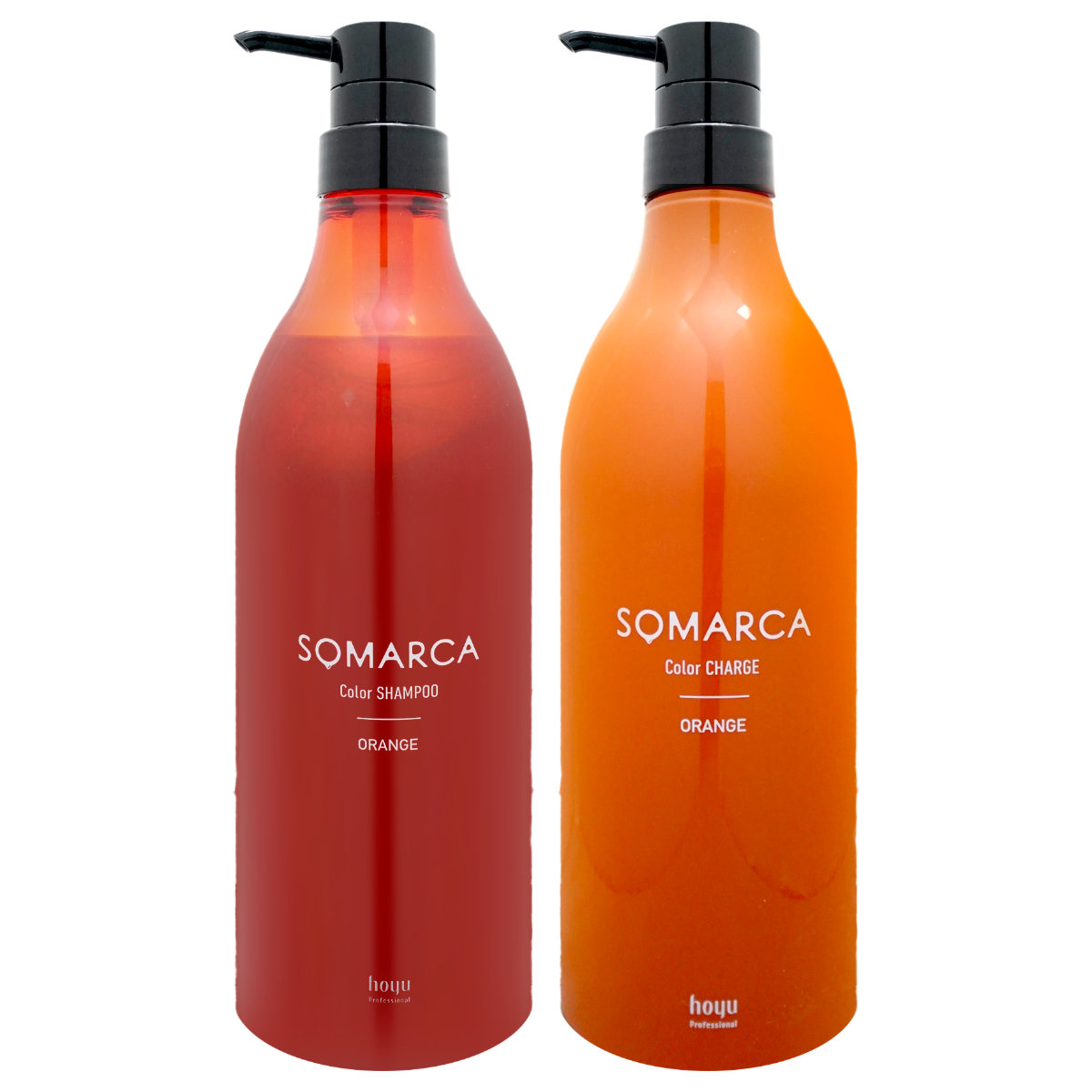コスメ通販　ホーユー hoyu ソマルカ オレンジセット カラーシャンプー770ml+カラーチャージ750g