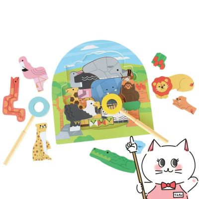 コスメ通販　エド・インター 2層パズル アニマル探検隊