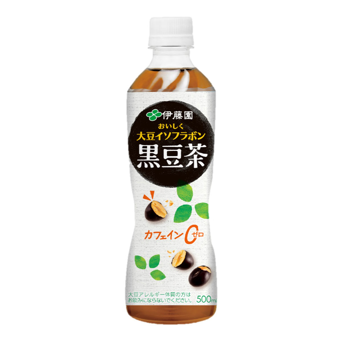 伊藤園 おいしく大豆イソフラボン 黒豆茶 500ml×24本入り お茶