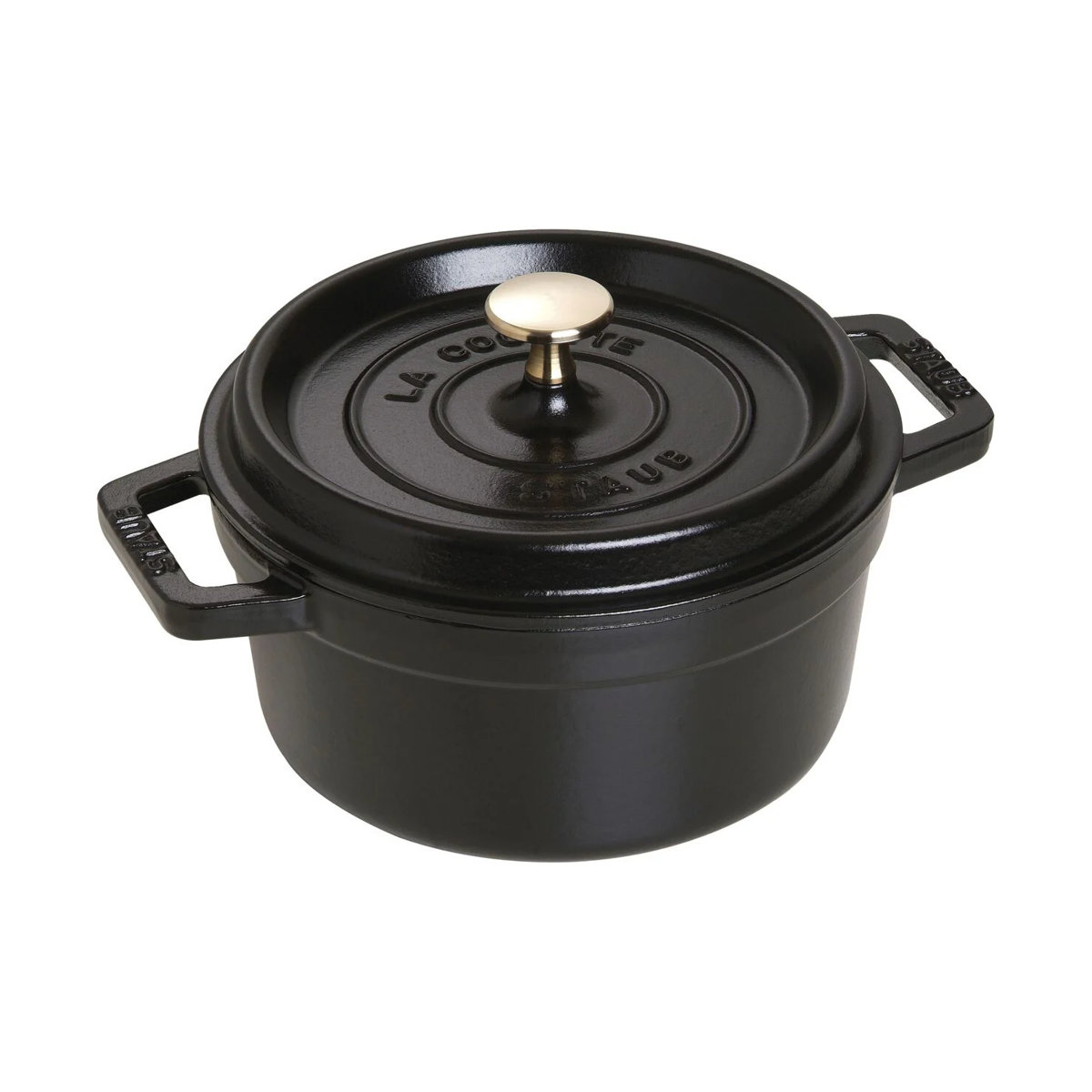 通販　ストウブ Staub 40509-487 ピコ・ココット ラウンド 20cm ブラック