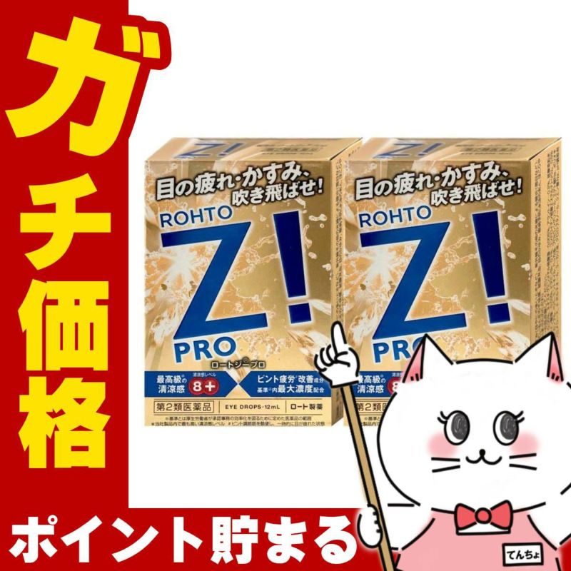 通販　【第2類医薬品】【セット】ロートジープロd 12ml×2個【ロート製薬株式会社】