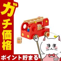 通販　エド・インター カタカタ 森の消防隊【3歳～】【Ed.Inter エドインター GENI ジェニ 知育 木製玩具 木のおもちゃ 消防車 プレゼント】