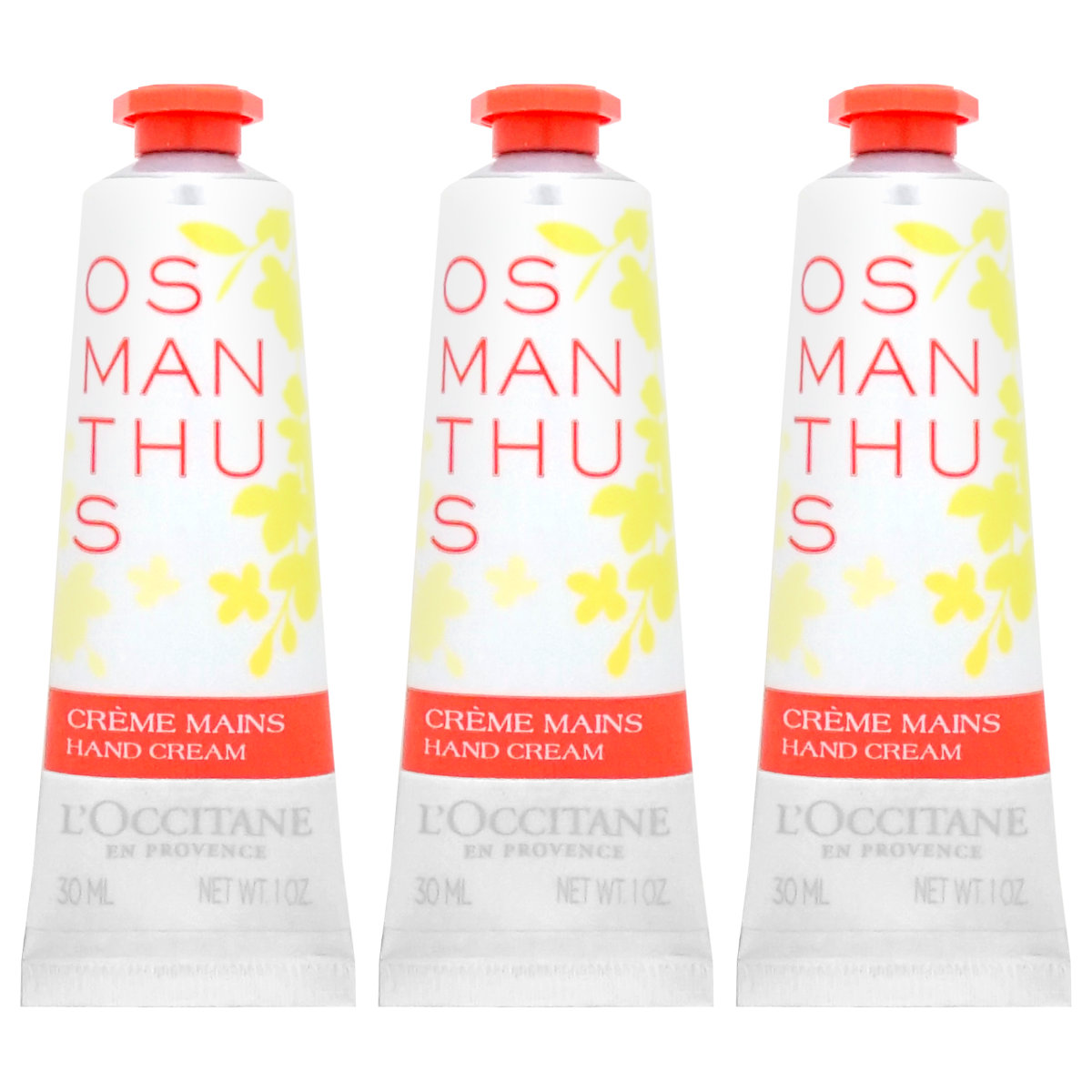 コスメ通販　【3本セット】ロクシタン オスマンサス ハンドクリーム 30ml 【ハンドケア】