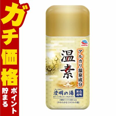 通販　アース製薬 温素 澄明の湯 600g【医薬部外品】