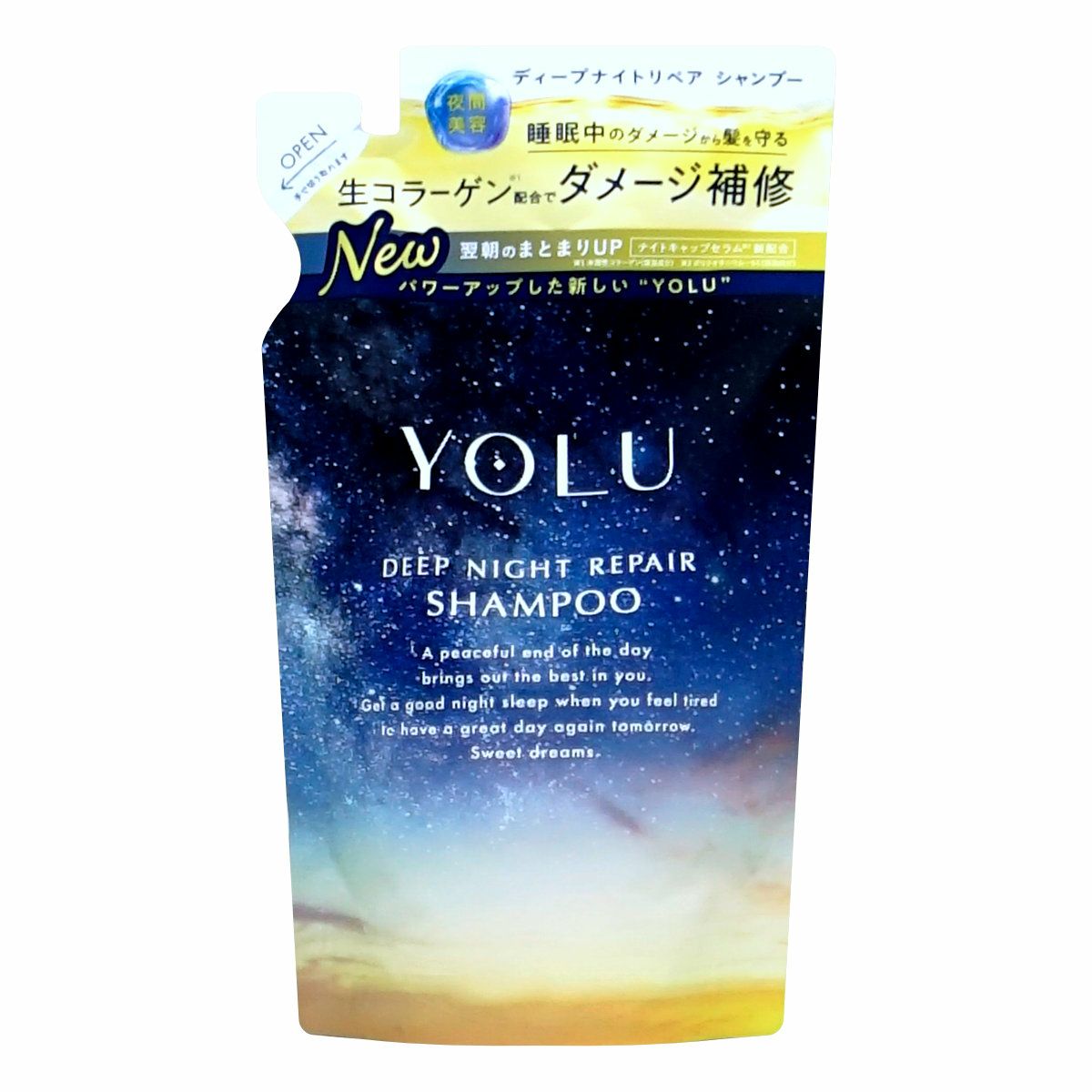 YOLU(ヨル) ディープナイトリペアシャンプー 詰め替え 350ml