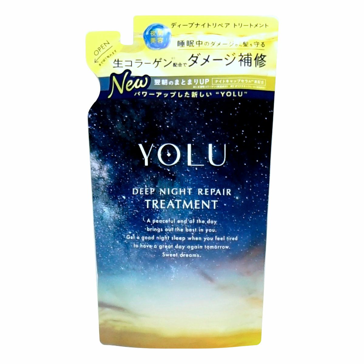 YOLU(ヨル) ディープナイトリペアトリートメント 詰め替え 350g