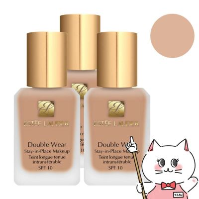 コスメ通販　【3個セット】エスティローダー ダブルウェア ステイインプレイスメークアップ 30ml×3個 #36 #1W2 (サンド) SPF10 PA++【ESTEE LAUDER】【リキッドファンデーション】 