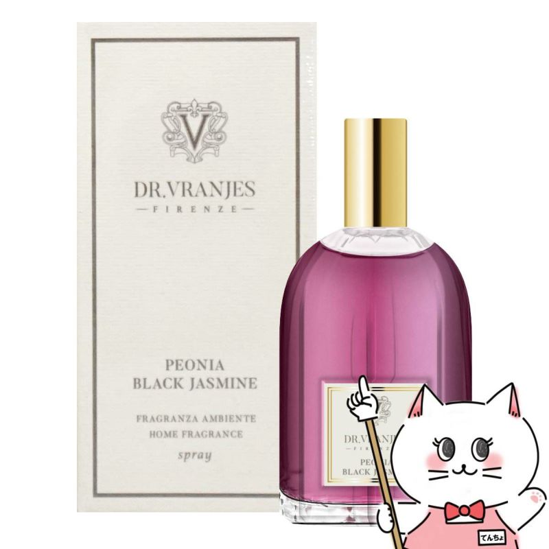 コスメ通販　ドットール・ヴラニエス ペオニア・ブラックジャスミン 100ml【芳香剤 ルームフレグランス スティック 部屋 リードディフューザー ガラスボトル インテリア ギフト プレゼント 贈り物 お礼 お祝い 新築祝い ホームディフューザー】