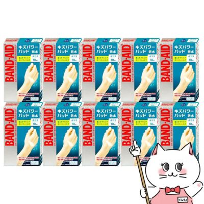 バンドエイド キズパワーパッド 普通 10枚×10個