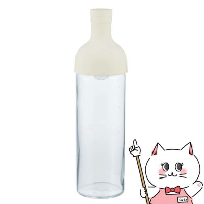 通販　HARIO FIB-75-W フィルターインボトル 750ml ホワイト