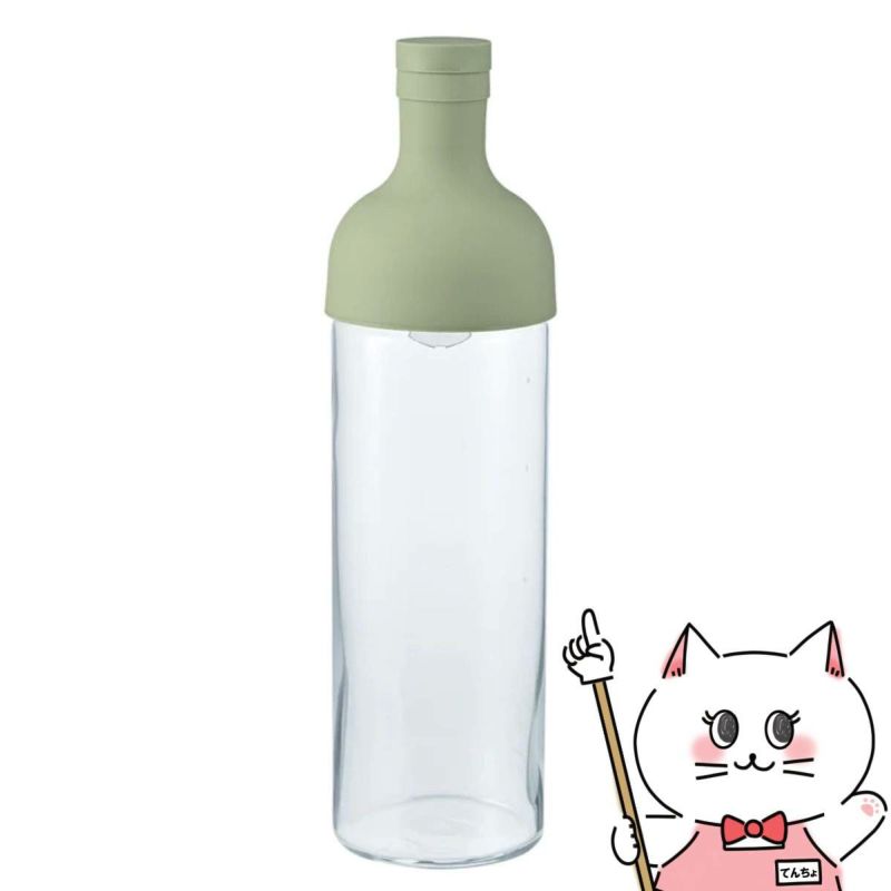 通販　HARIO FIB-75-SG フィルターインボトル 750ml スモーキーグリーン