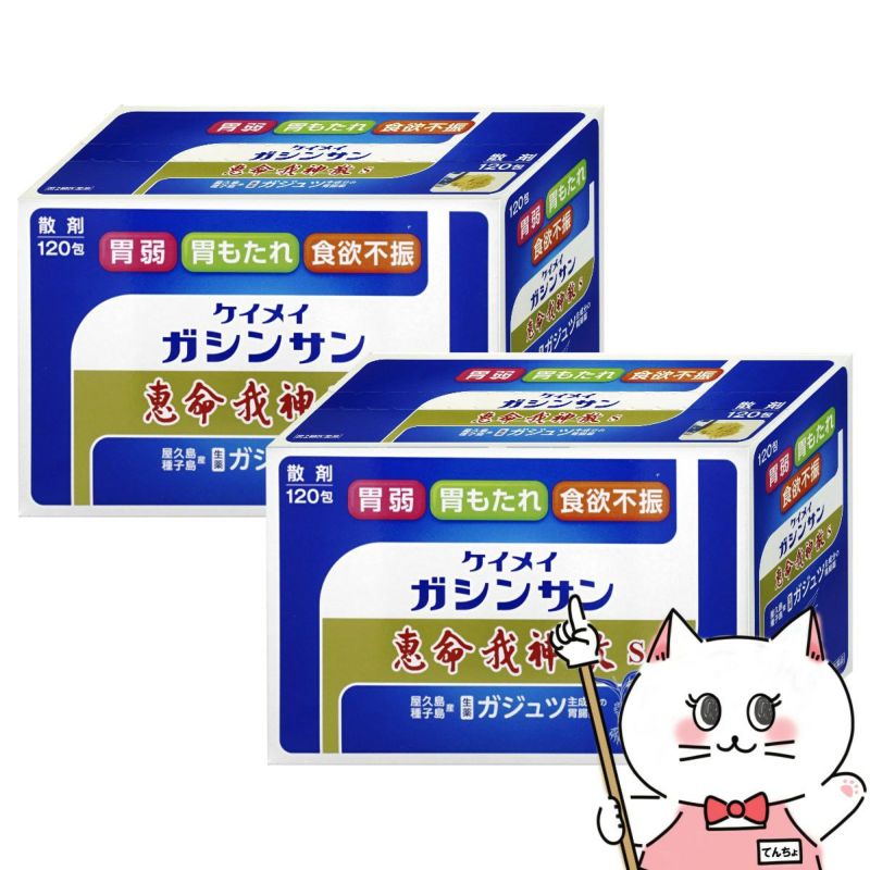 【第2類医薬品】【セット】恵命我神散S 120包×2個