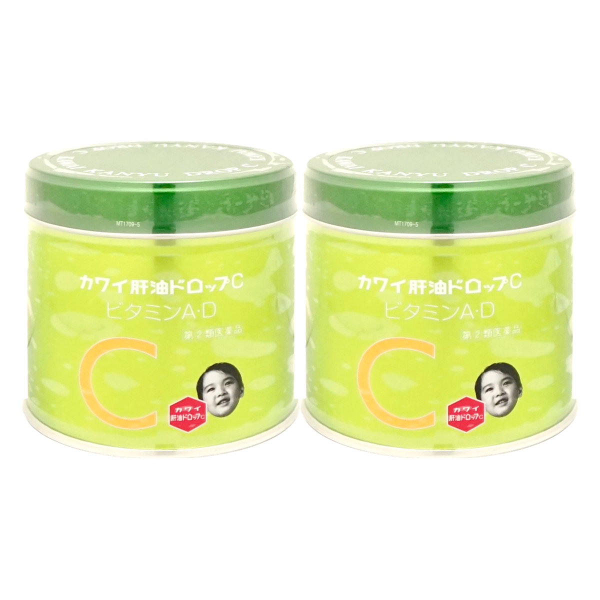 【指定第2類医薬品】【セット】カワイ肝油ドロップC 150粒×2個