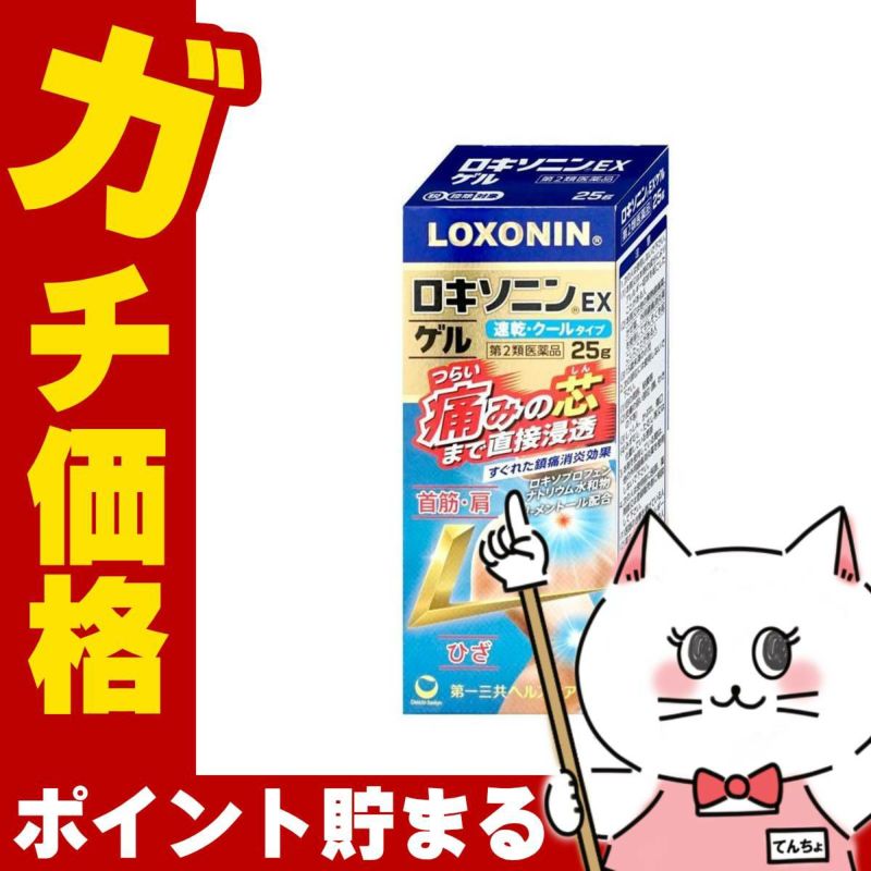 【第2類医薬品】ロキソニンEXゲル 25g