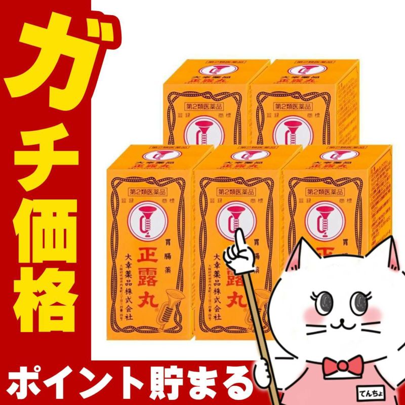 【第2類医薬品】【セット】正露丸 100錠×5個