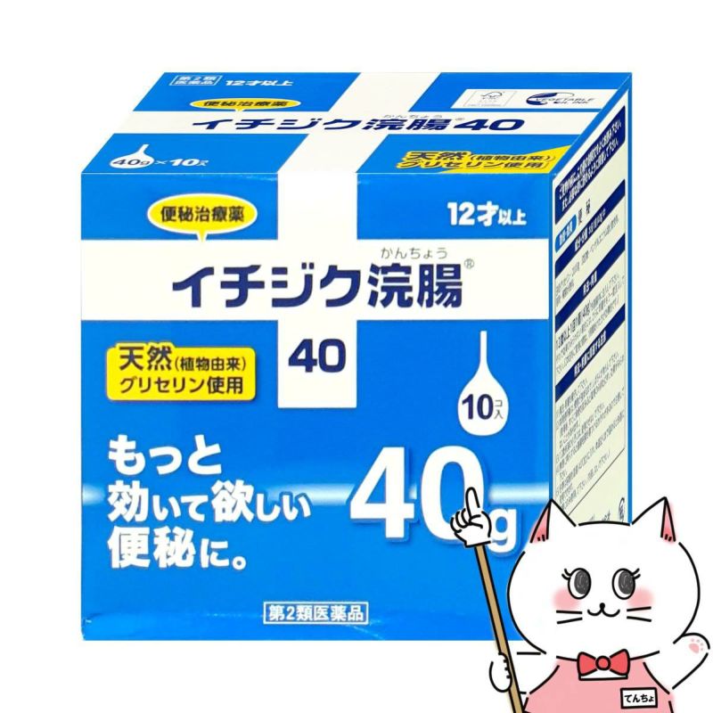 【第2類医薬品】イチジク浣腸40 40g×10個入