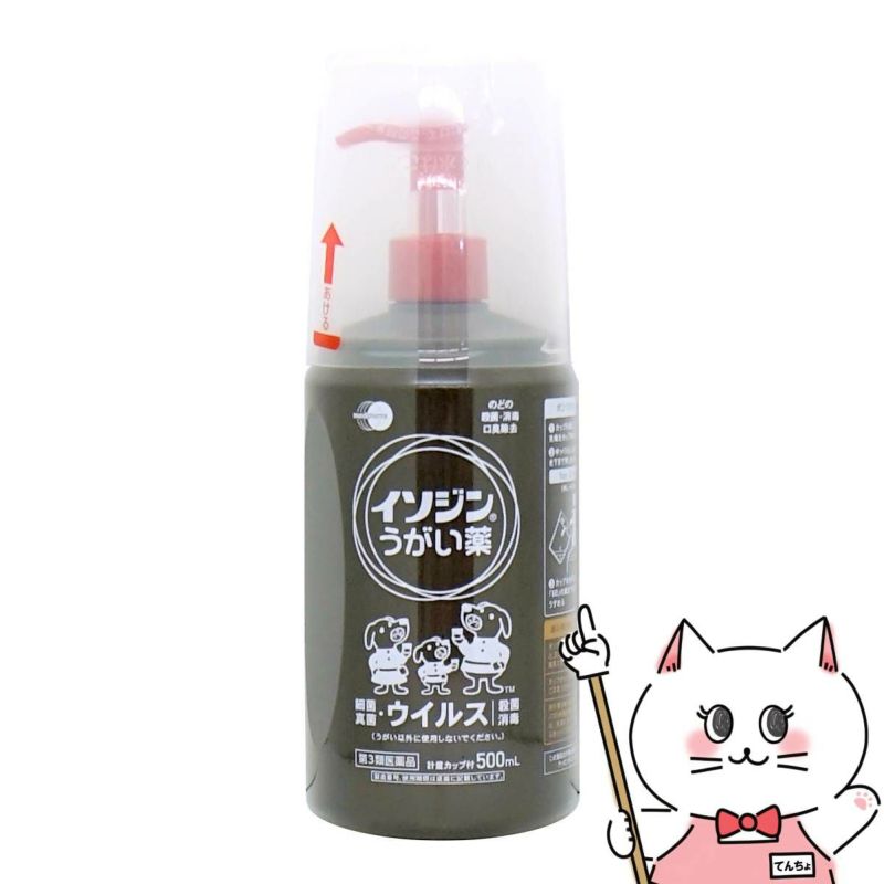 【第3類医薬品】イソジンうがい薬 500ml