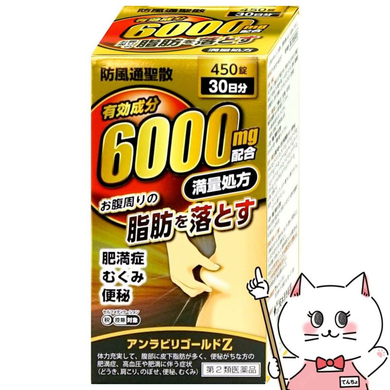 【第2類医薬品】アンラビリゴールドZ 6000mg 450錠