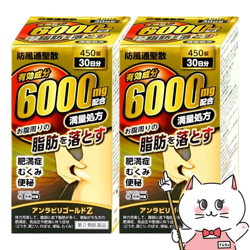 【第2類医薬品】【セット】アンラビリゴールドZ 450錠×2個