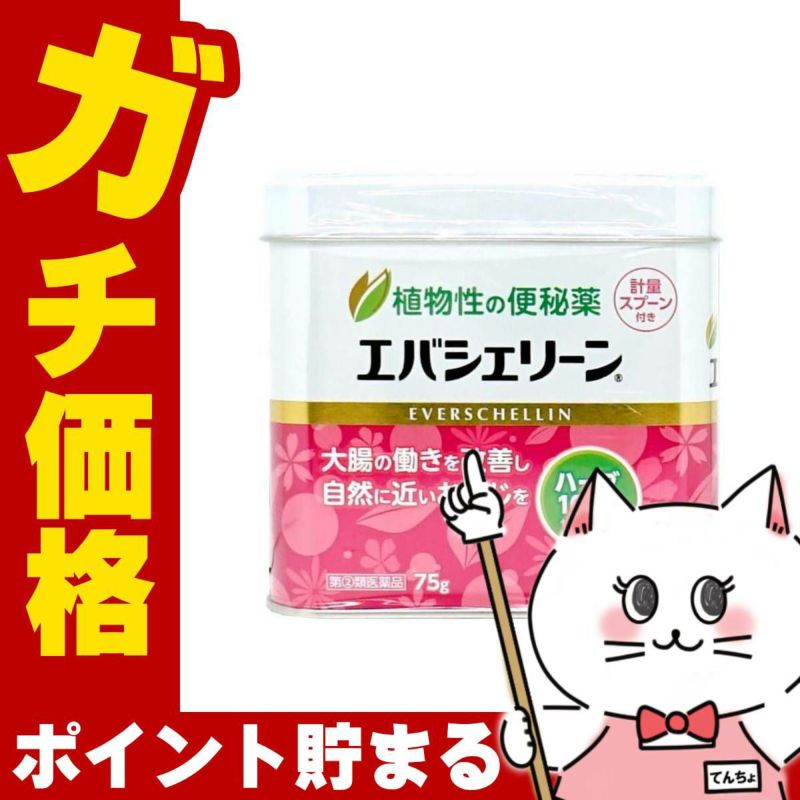 【指定第2類医薬品】エバシェリーン 75g