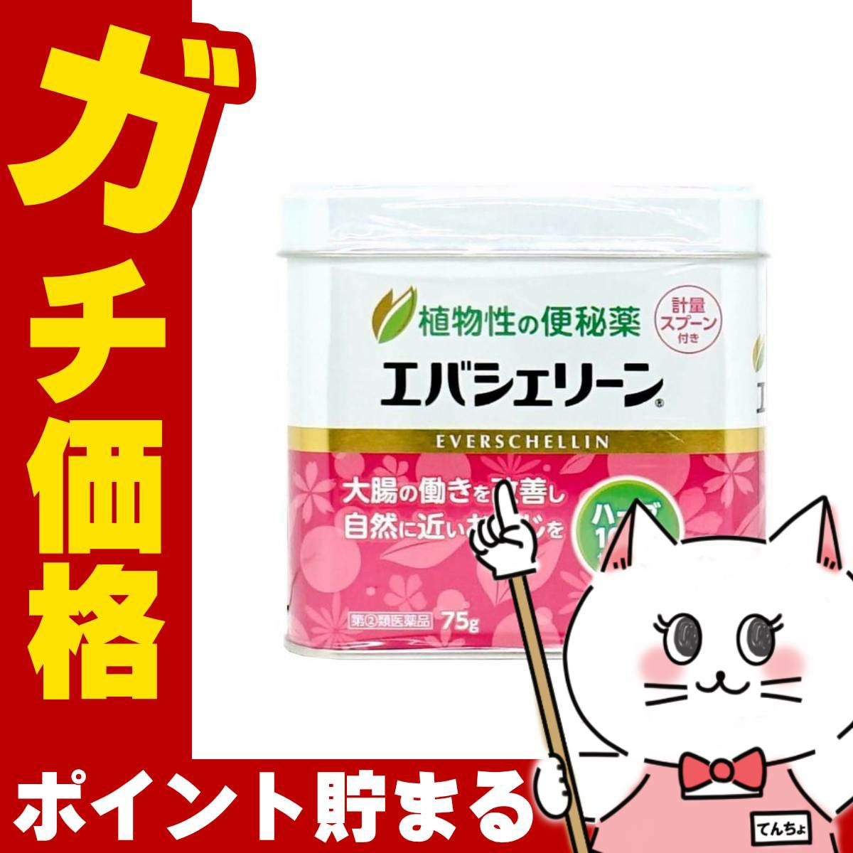【指定第2類医薬品】エバシェリーン 75g