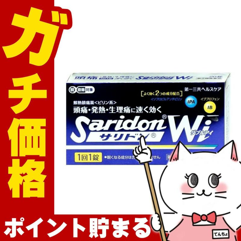 【指定第2類医薬品】サリドンWi 20錠