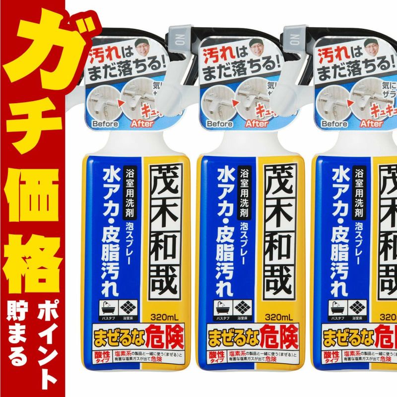【セット】レック 茂木和哉おふろのなまはげ 320ml×3個 C00251