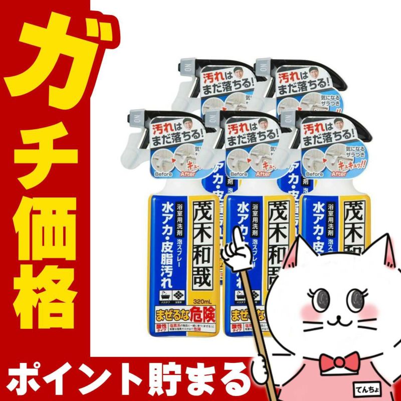 【セット】レック 茂木和哉おふろのなまはげ 320ml×5個 C00251