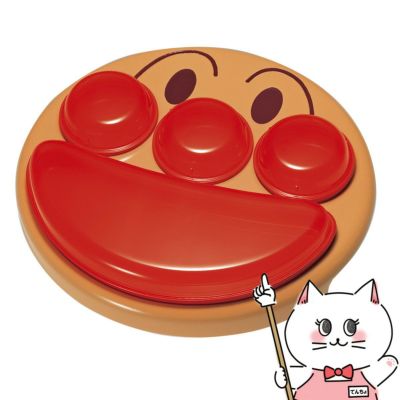 レック アンパンマン フェイスランチ皿 T-264