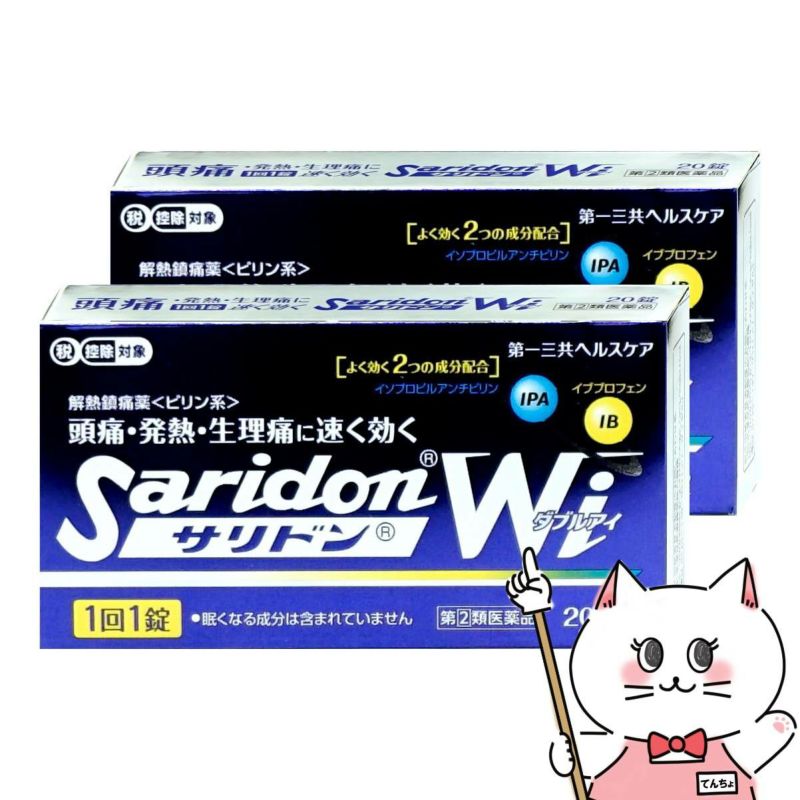 【指定第2類医薬品】【セット】サリドンWi 20錠×2個