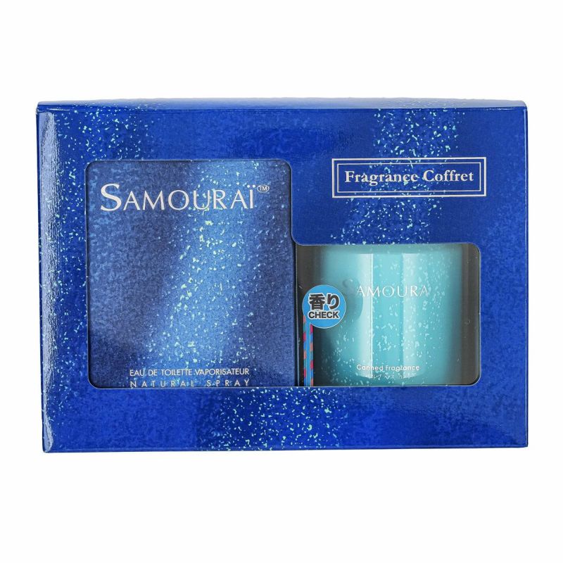 【正規輸入品】アランドロン サムライEDT 100ml SP(オードトワレ)【香水】＋フレグランス カン 200g