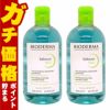 ビオデルマ セビウム H2O(エイチツーオー)D 500ml×2個 オイリー肌・混合肌用
