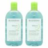 ビオデルマ セビウム H2O(エイチツーオー)D 500ml×2個 オイリー肌・混合肌用