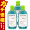 ビオデルマ セビウム H2O(エイチツーオー)D 500ml×3個 オイリー肌・混合肌用