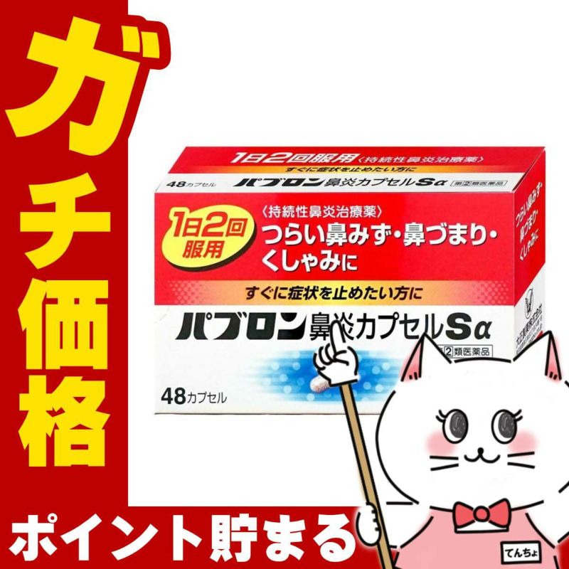 パブロン鼻炎カプセルSα 48カプセル
