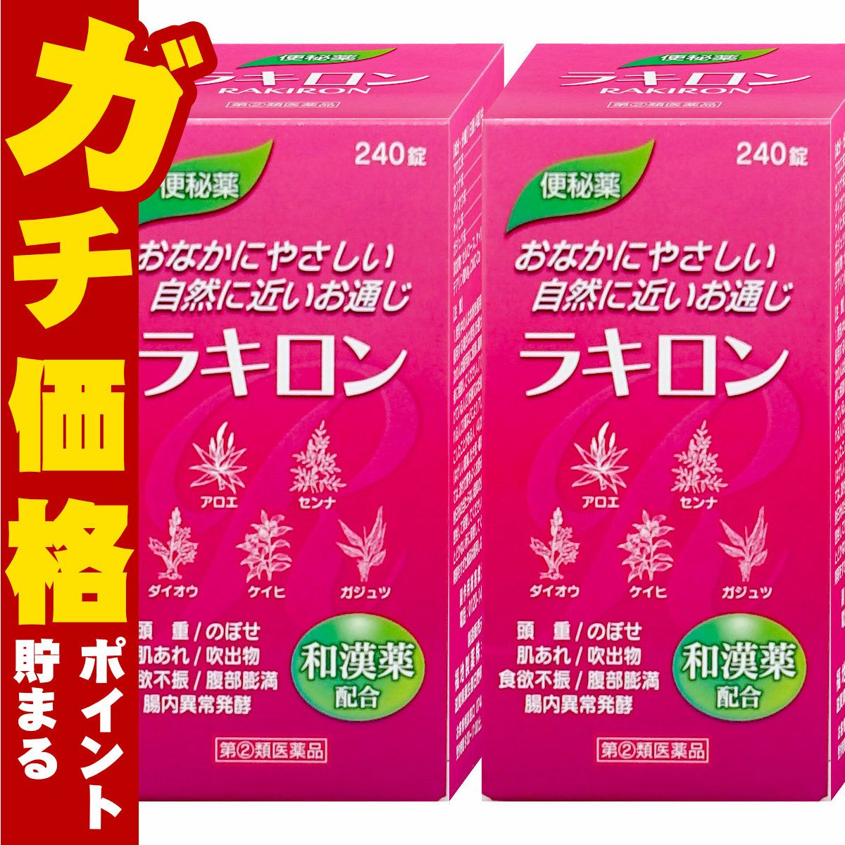 ラキロン 240錠×2個