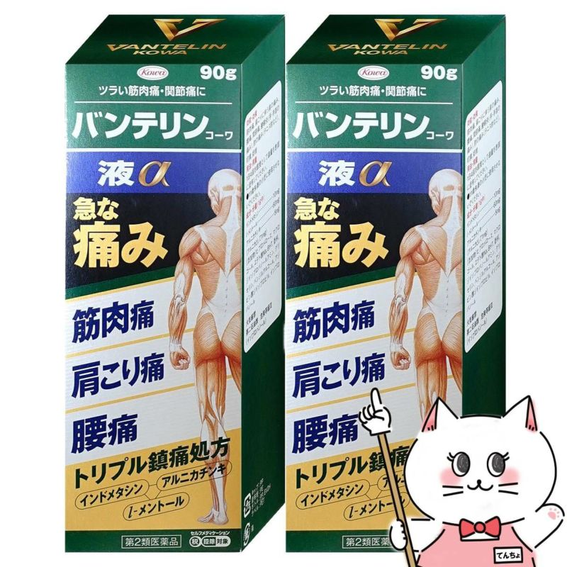 バンテリンコーワ液α 90g×2個