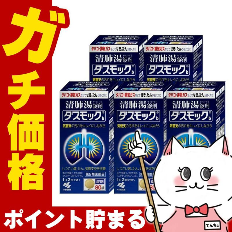 ダスモックb 80錠×5個