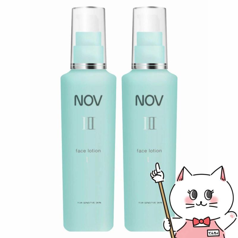 ノエビア NOV ノブ III フェイスローションL 120ml(さっぱり)×2本