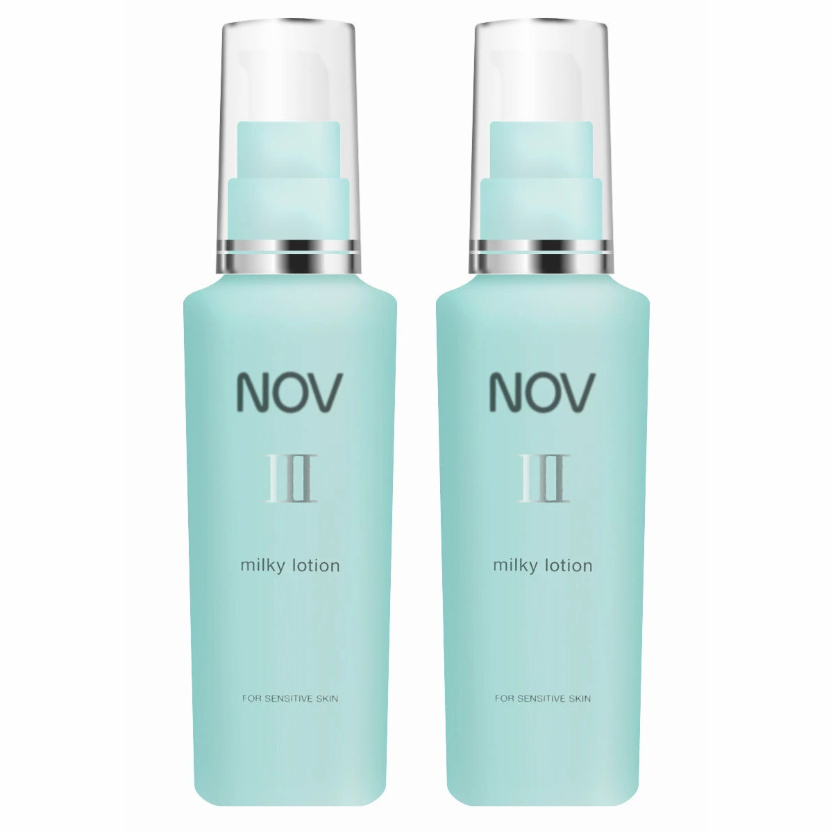 ノエビア NOVノブ IIIミルキィローション 80ml×2本