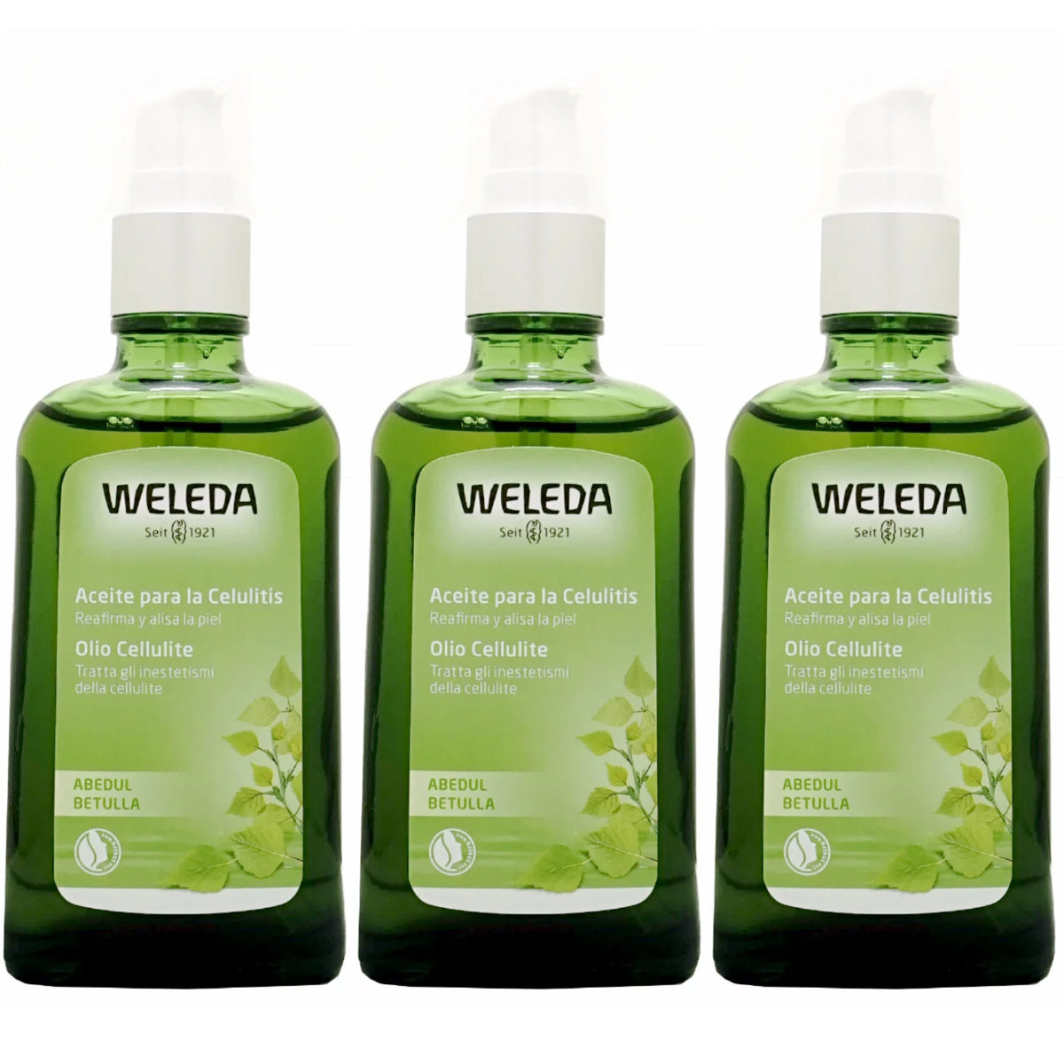 WELEDA ヴェレダ ホワイトバーチ ボディシェイプオイル 100ml×3本