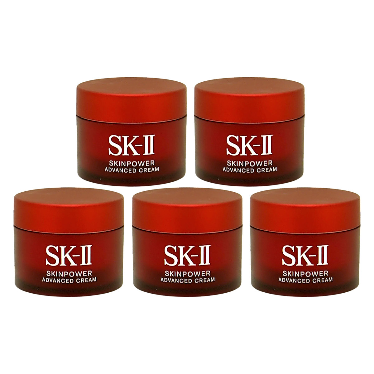SK-II スキンパワー アドバンストクリーム 15g×5個