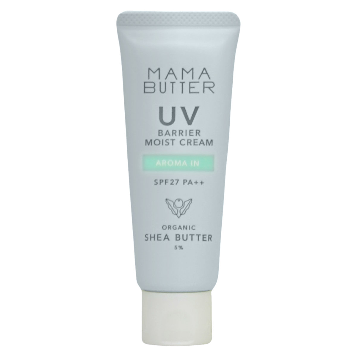 ママバター MAMA BUTTER UVバリア モイストクリーム 45g アロマイン SPF27 PA++